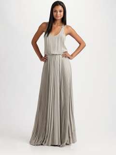 Parker   Pleated Maxi Dress    