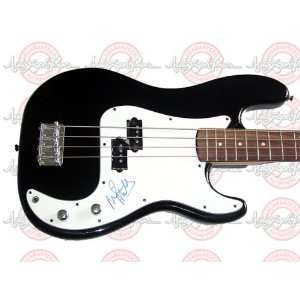  REM Mike Mills Autographed Signed Bass Guitar & Proof 