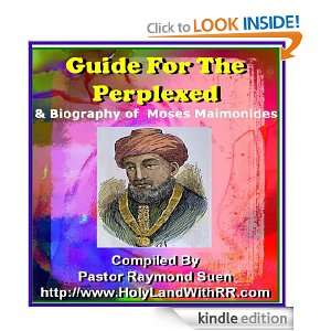  Moses Maimonides with Arts (Guide For The Perplexed Classics Series