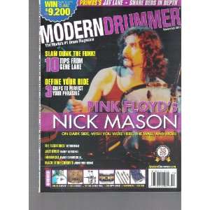   Magazine (Pink Floyds Nick Mason, November 2011) Various Books