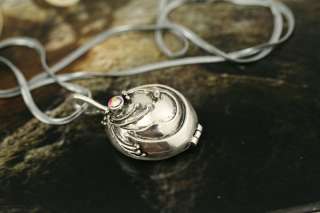 Vampire Diaries Elena Vervain Necklace antique silver plated  