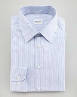 Blue Striped Dress Shirt  