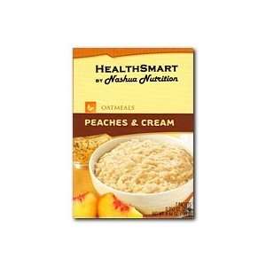 HealthSmart Oatmeal   Peaches & Cream (7/Box)  Grocery 