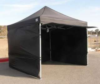 NEW EZ Pop Up Canopy 10 x 10 Commercial Fair Vending Tent 4 Walls 