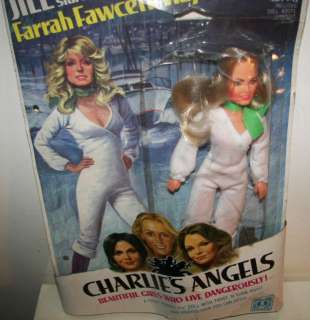 1977 HASBRO CHARLIES ANGELS JILL DOLL NEW ON CARD  