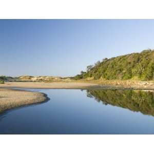  Beach with Sand Dunes and Lake, Lake Tyres, Victoria 