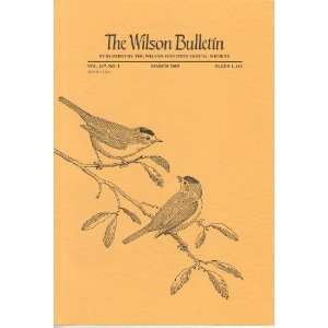 The Wilson Bulletin (Volumes 110, 111, 113, 114, 115, 116, 117) Wilson 