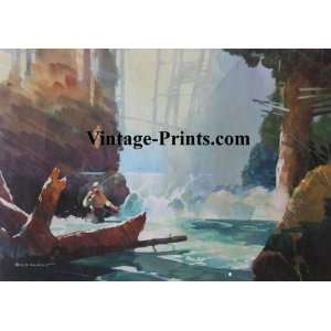 Roy Martell Mason Trout Fly Fishing Summer Rainbow Art Print on PopScreen