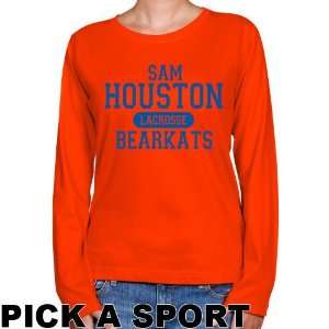 Sam Houston State Bearkats Ladies Custom Sport Long Sleeve Classic Fit 