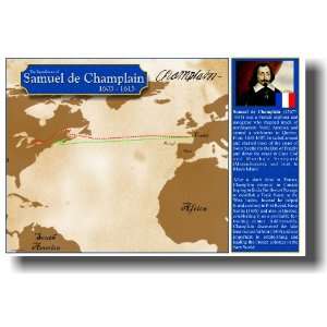  The Expeditions of Explorer Samuel de Champlain   Social 