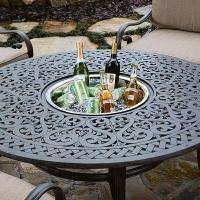 NEW 7 Piece Outdoor Patio Furniture Fire Pit Table Set  