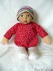 Prestige First Doll Pink Dress Ruffle Bonnet Rattle Lovey Toy 9618 