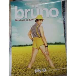   11 X 17 Mini Movie Poster  Bruno Sasha Baron Cohen 