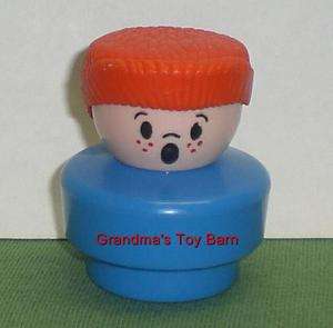 Fisher Price Little People CHUNKY BILL SCARED BOY  