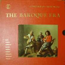 TL/STL 151   Concerts of Great Music The Baroque Era   Various 