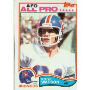  1982 Topps #90 Steve Watson RC   Denver Broncos (RC 