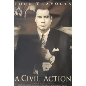  A CIVIL ACTION John Travolta DOUBLE SIDED MOVIE POSTER 