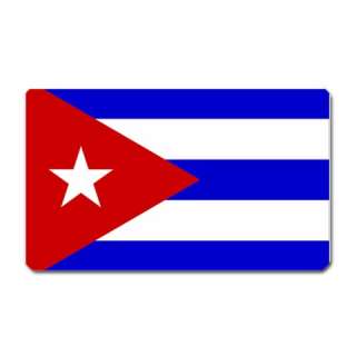 Flag of Cuba Cuban Havana Large Fridge Magnet  