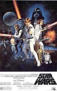 Star Wars Episode IV A New Hope Poster in Black Frame, 27x40  