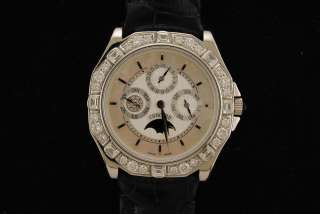 Concord Annual Calendar Limited Edition  Diamond Bezel & Moon Phase 