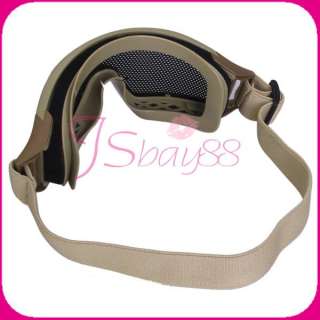   metal mesh airsoft cqb goggles great for outdoor games such as airsoft