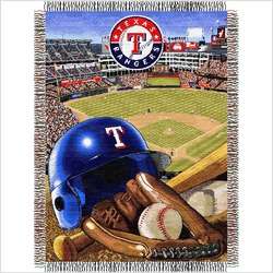   MLB Texas Rangers Tapestry Throw 1MLB051010029RET 087918792661  