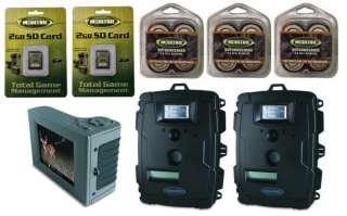   Picture Viewer + 2 D 50 Game Cameras + 2 SD Cards + Batteries  