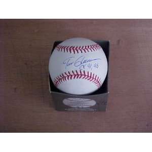 Tom Glavine Hand Signed Autographed New York Yankees Official Major 