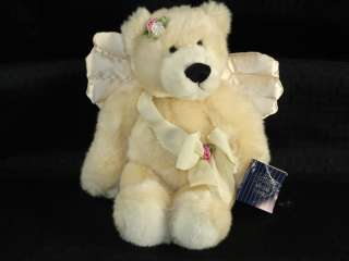 NEW 13 Plush Ganz VALENTINA Angel Teddy Bear Lovey Bow  