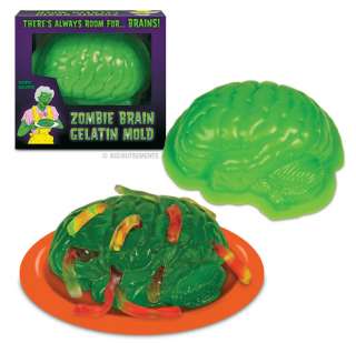 Zombie Brain Gelatin Mold Jelly Mould Horror Halloween Party Novelty 