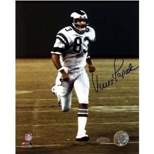 Vince Papale Philadelphia Eagles   Running   Autographed 16x20 