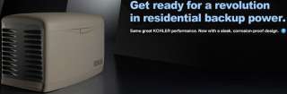 Kohler home generators provide industry leading voltage and frequency 