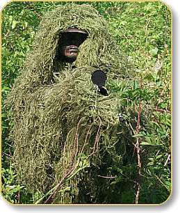 Ghillie Suit Tracker Kit Leafy Green color  