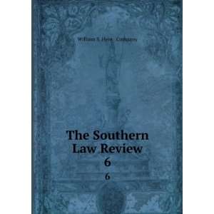  The Southern Law Review. 6 William S. Hein & Company 