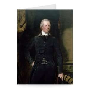  Portrait of William Pitt the Younger   Greeting Card 