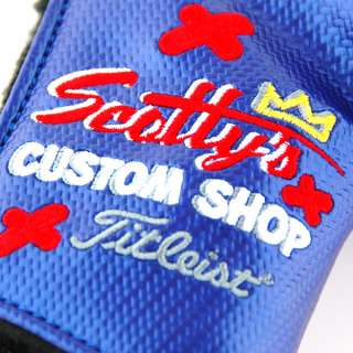 Scotty Cameron Custom Putter Headcover Junk Yard Blue  