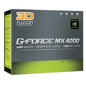   Fuzion G force MX4000 AGP 8x/4x graphics card 128 MB DDR Electronics