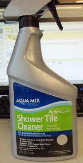 SAVE Aqua Mix Pro Shower Tile Cleaner 24 oz Spray 718704007255  