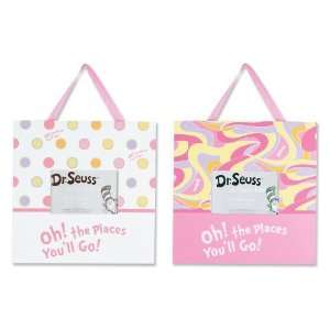  Dr. Seuss Pink Oh The Places Youll Go Frame Set