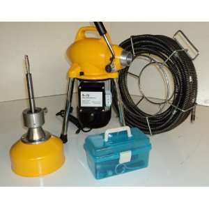   Sectional Pipe Drain Cleaning Machine Snake Cleaner 