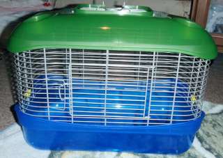 CRITTER UNIVERSE HAMSTER CAGE (USED FOR JUST ABOUT A WEEK) & ALOT OF 