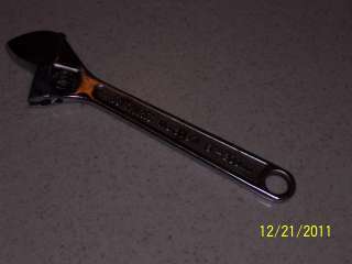  8/200mm ADJUSTABLE WRENCH FULL FORGED ALLOY 30871 JAPAN  