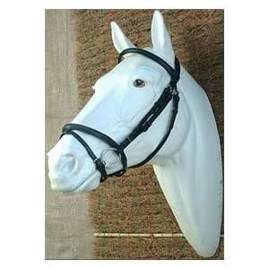   With Padded Browband & Drop Noseband & Plain Reins