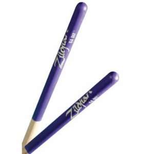  Zildjian Purple DIP Drum Sticks 7A Nylon Tip Musical 