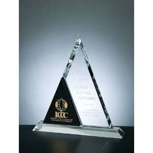  Optical Crystal Duet Triangle Award
