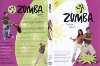Zumba Power Rapido DVD Insert