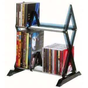  CD/DVD 52 Contemporary Floor Storage Rack  Players 