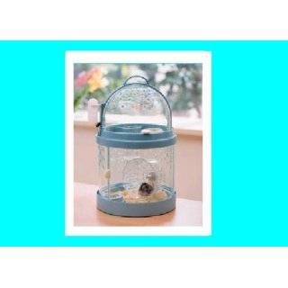 Hamster Cage   Dome Tower House   Gerbil Cage Carrier   Blue   DW 302 