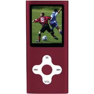  ECLIPSE ECLIPSE200RD 8 GB MP4 PLAYER WITH 2 DISPLAY (RED 