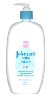   nourishment of ne johnson baby milk lotion with natural milk protein